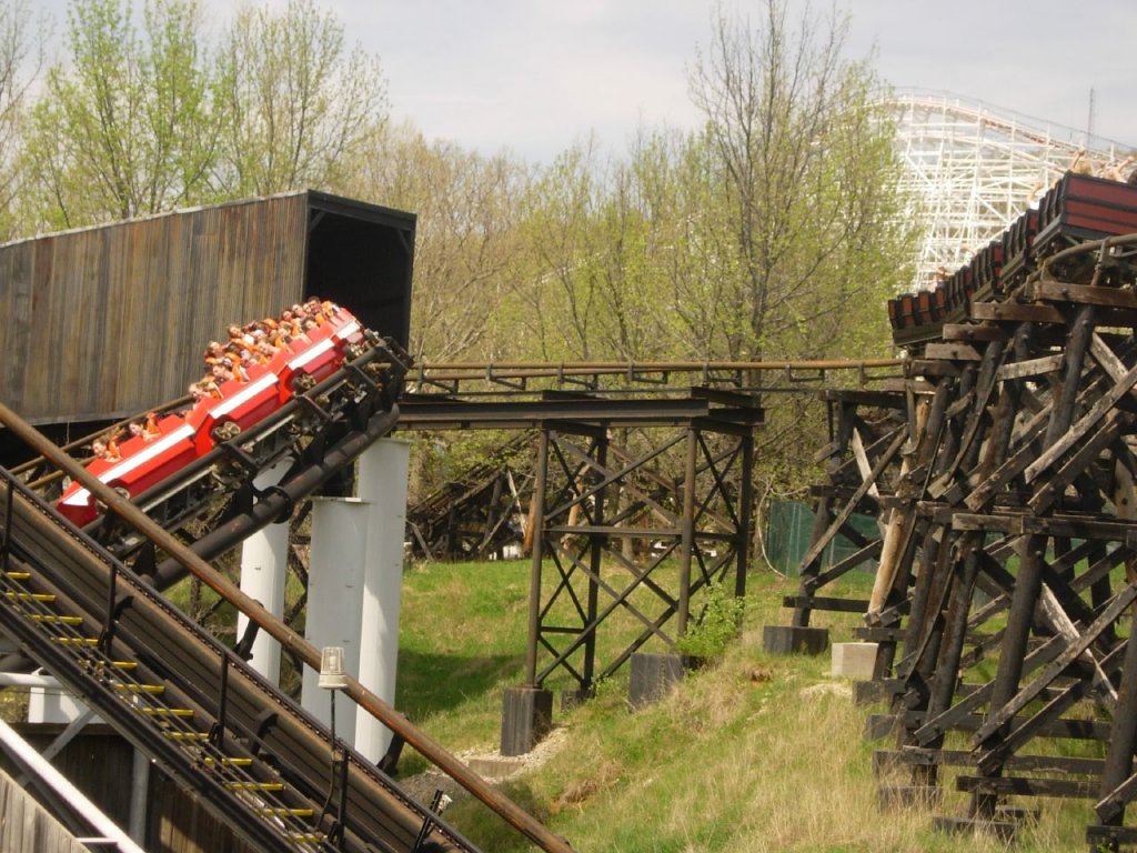 River King Mine Train Six Flags St. Louis