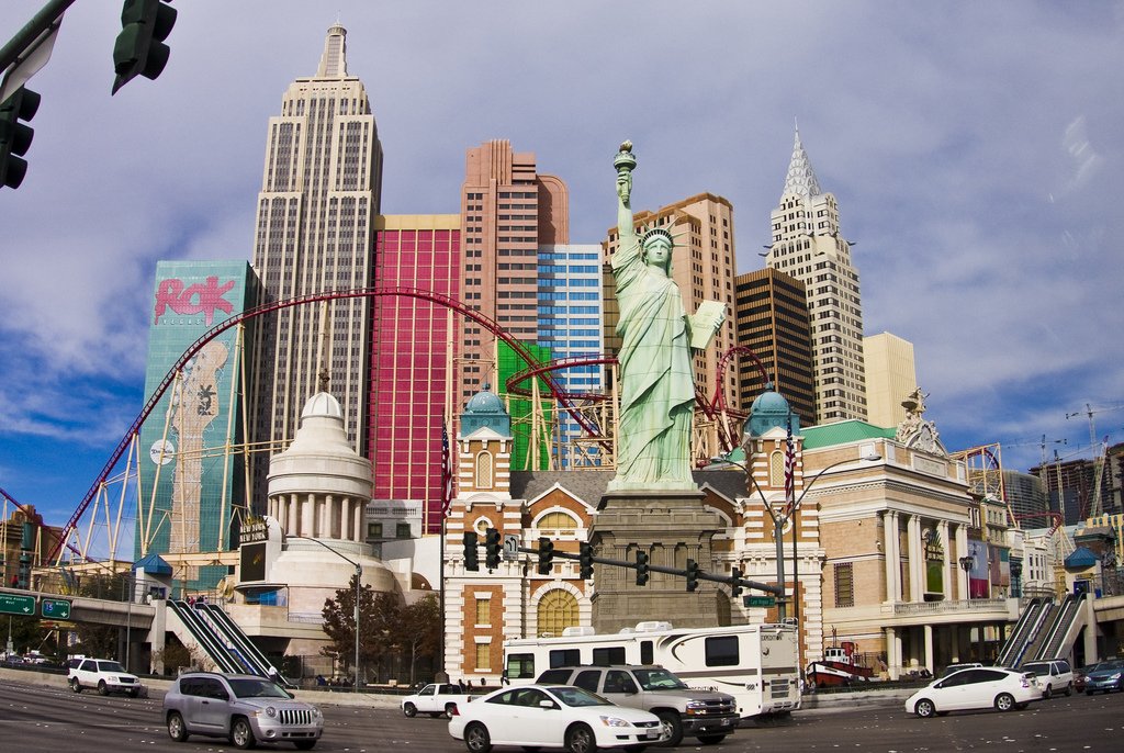Roller Coaster New York, New York Hotel & Casino