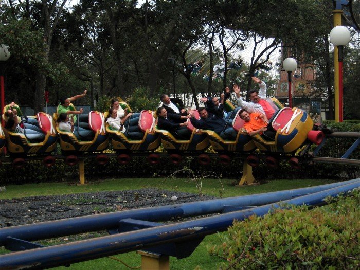 Jr. Roller Coaster Six Flags Mexico