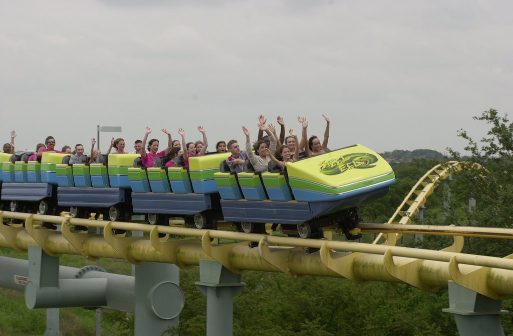 Steel Eel SeaWorld San Antonio