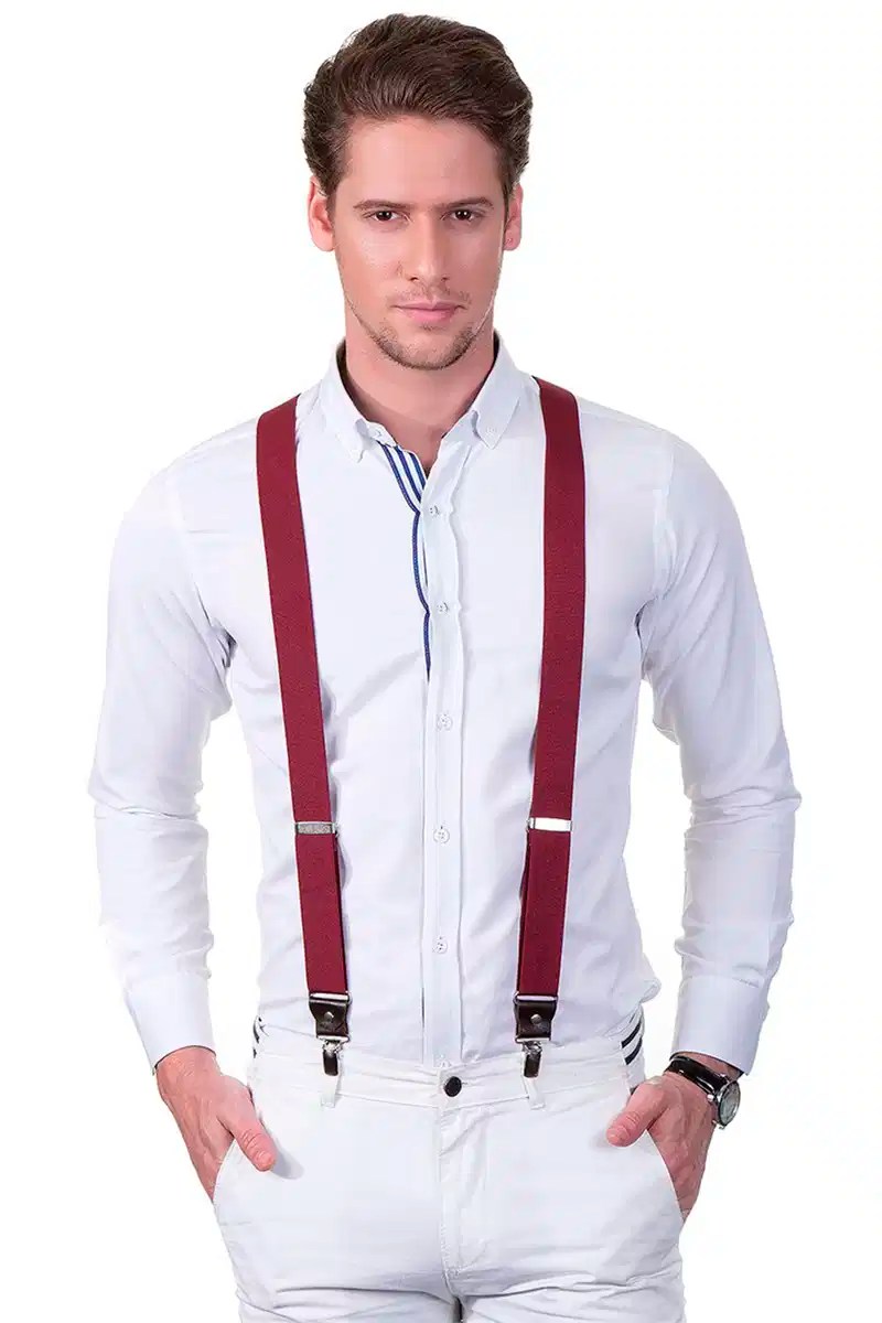 Plain Brown Suspenders