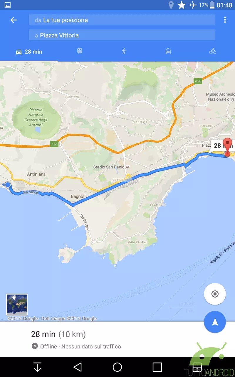 Navi Google Maps Offline Come usare Google Maps offline, anche come navigatore, su Android