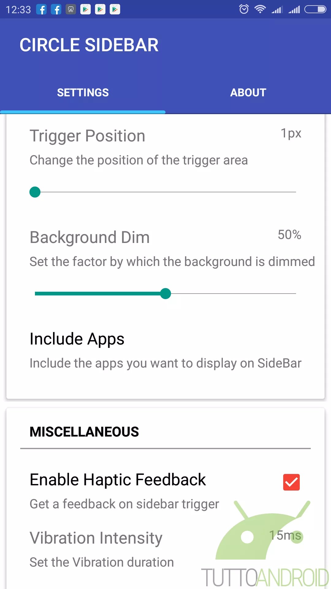 Circle SideBar, un launcher che fornisce un rapido accesso alle