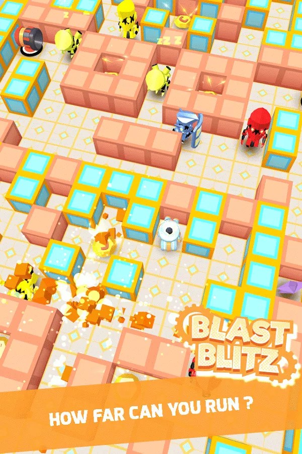 Blast Blitz, un gioco arcade per Android simile a Bomberman