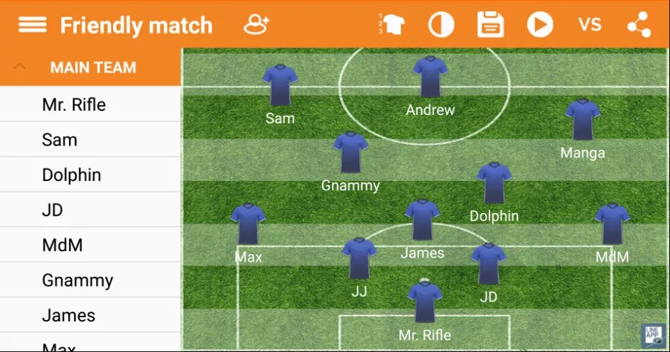 Lineapp Permette Di Creare La Vostra Formazione Di Calcio Per Le Partite O Il Fantacalcio 496_x_943_png