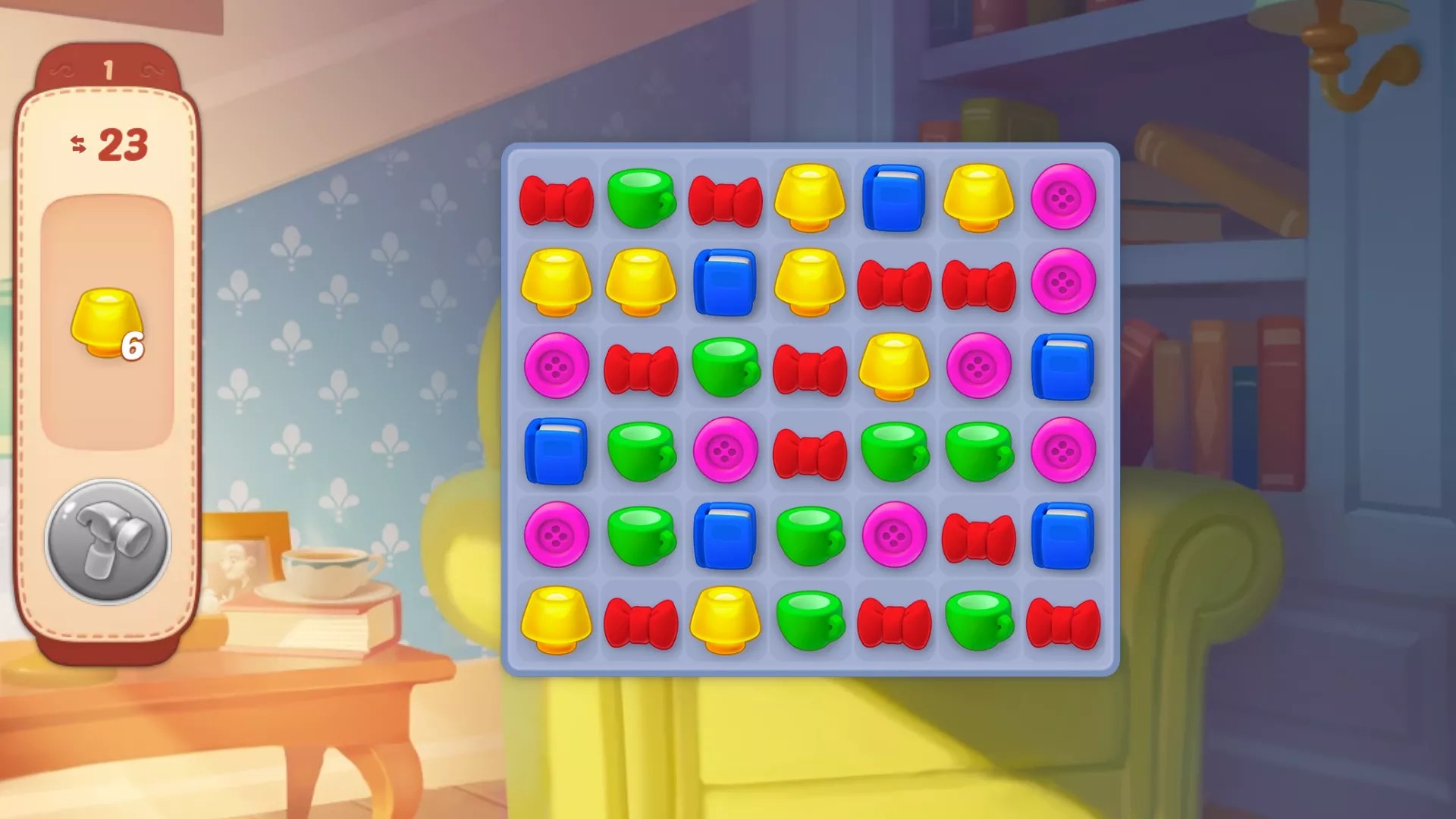 Homescapes, un puzzle match3 per ristrutturare la villa di famiglia