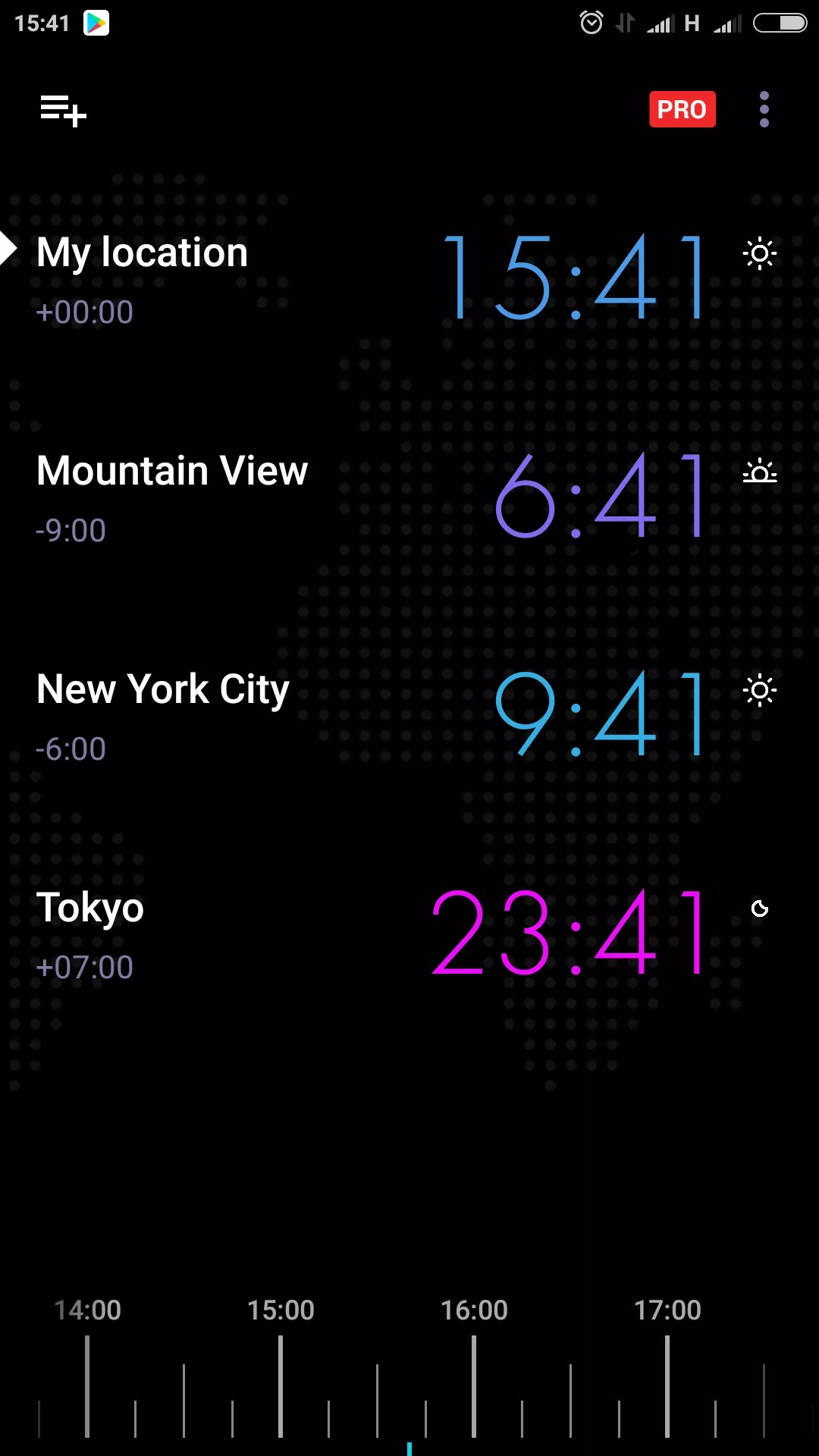 GLOBE World clock and time zone converter è uno strumento per