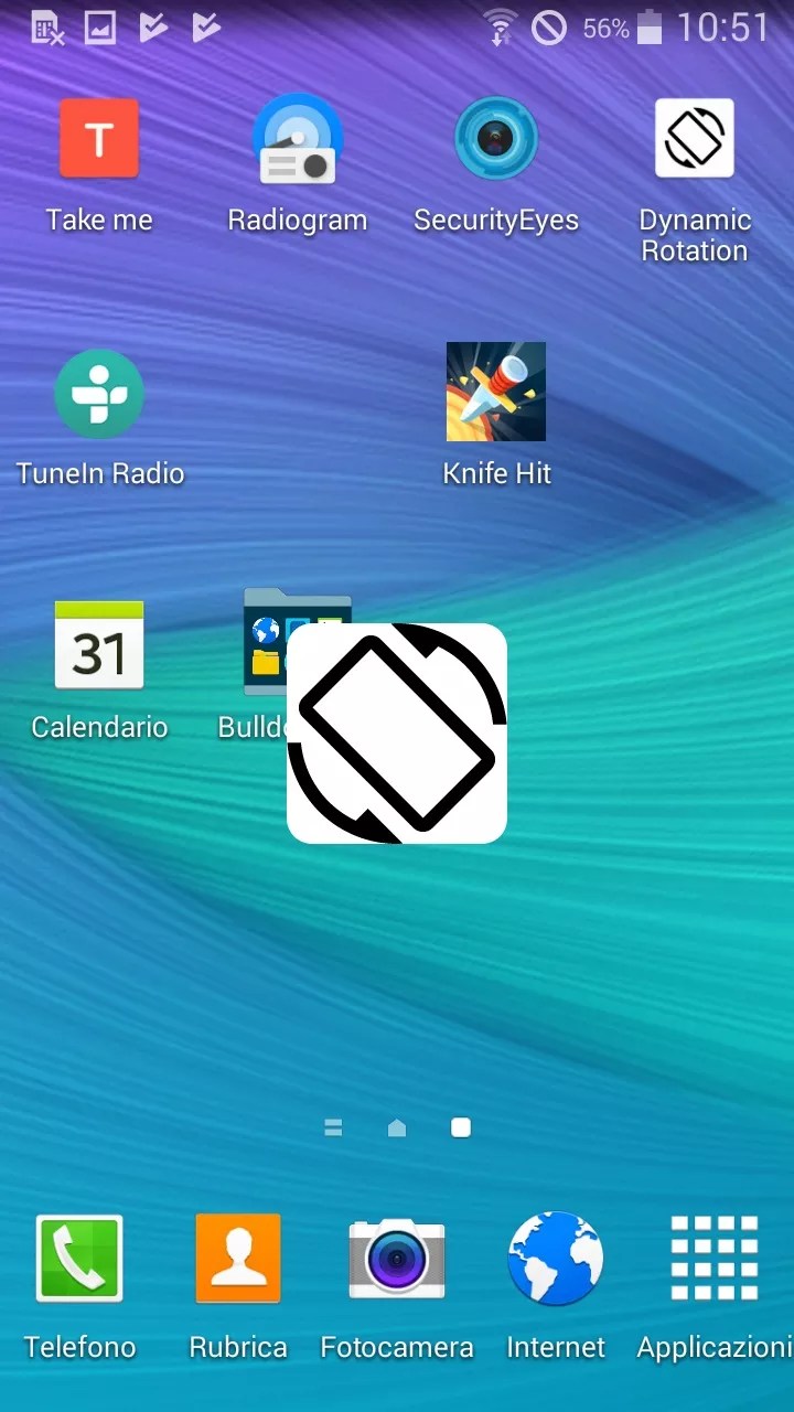 Dynamic Rotation Control permette di controllare la