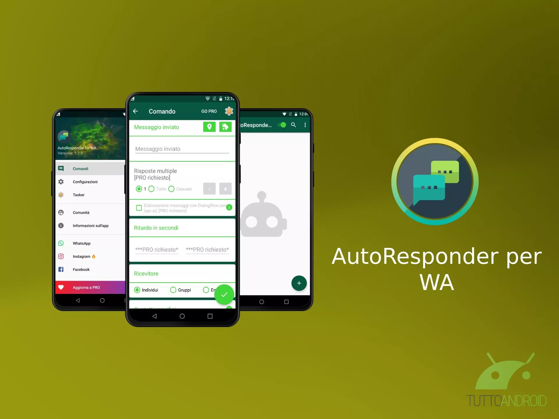 AutoResponder per WA dà un risponditore automatico per WhatsApp molto