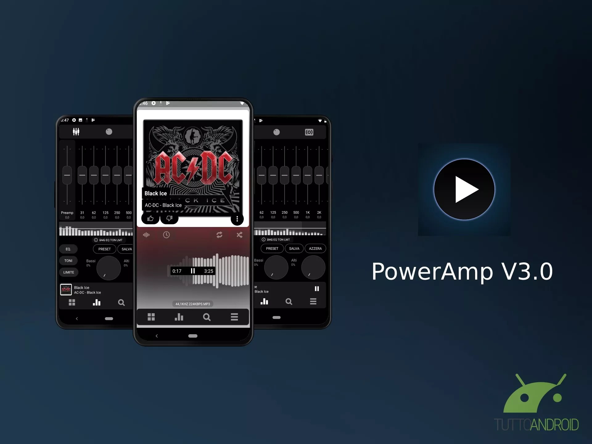 Poweramp v3 si aggiorna con tantissime novità tra cui una nuova opzione