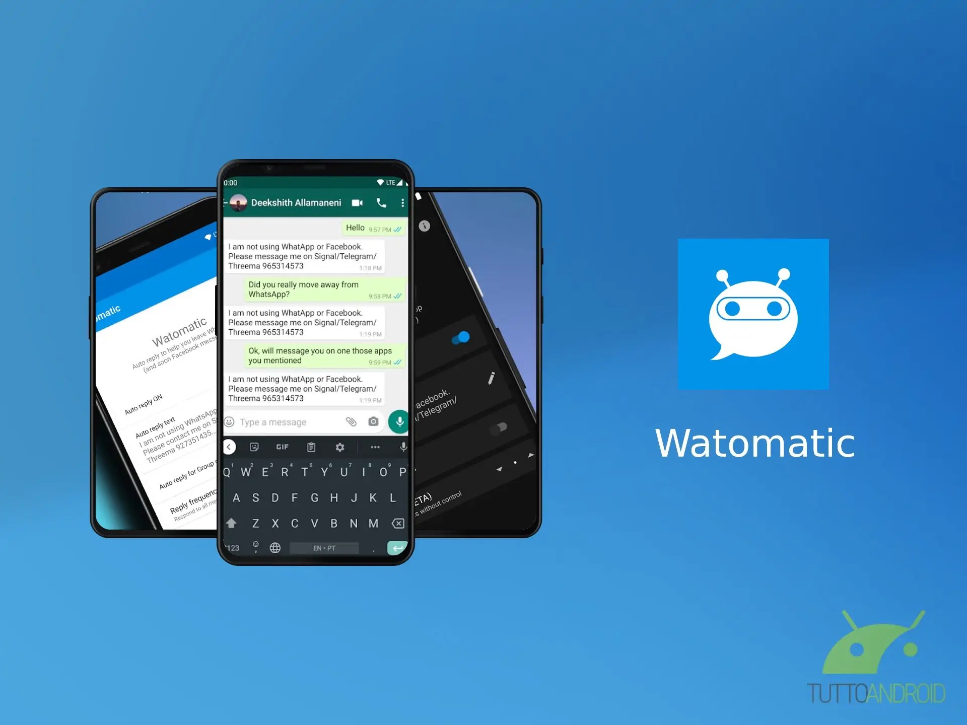 Watomatic facilita la migrazione da WhatsApp e Messenger