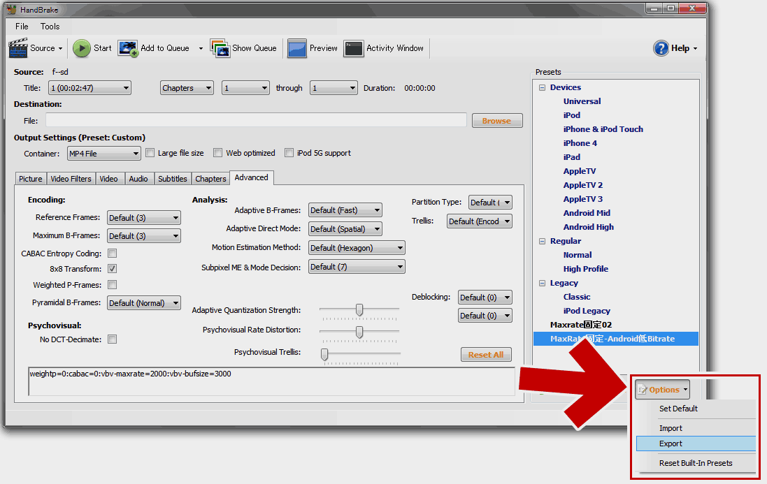 Handbrake 0.9 8 x86 64 win gui exe blousdurac