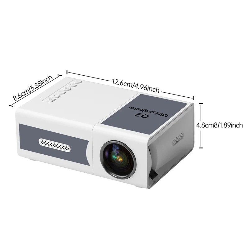 Wholesale Customize Q2 Mini LED Projector 1080P HD Clear Portable Movie