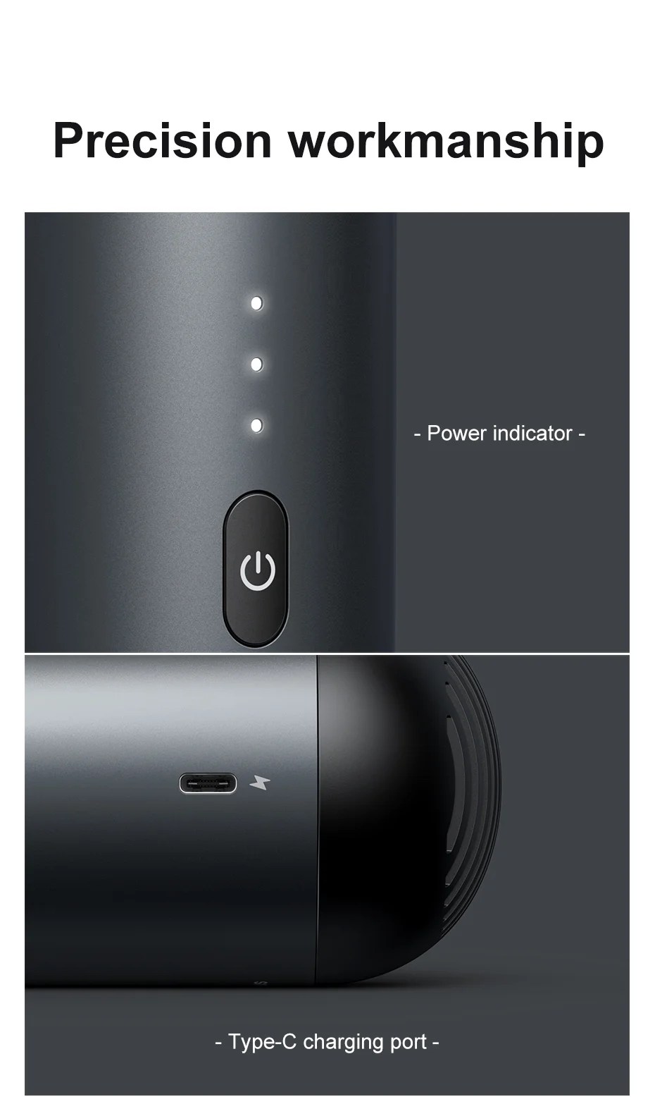 Wholesale BASEUS Space Capsule Wireless Vacuum Cleaner Black from