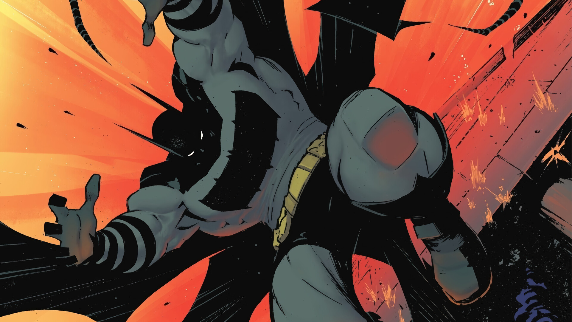 6122b Absolute, Batman, DC, Superhero, 4K Wallpaper iPhone Phone