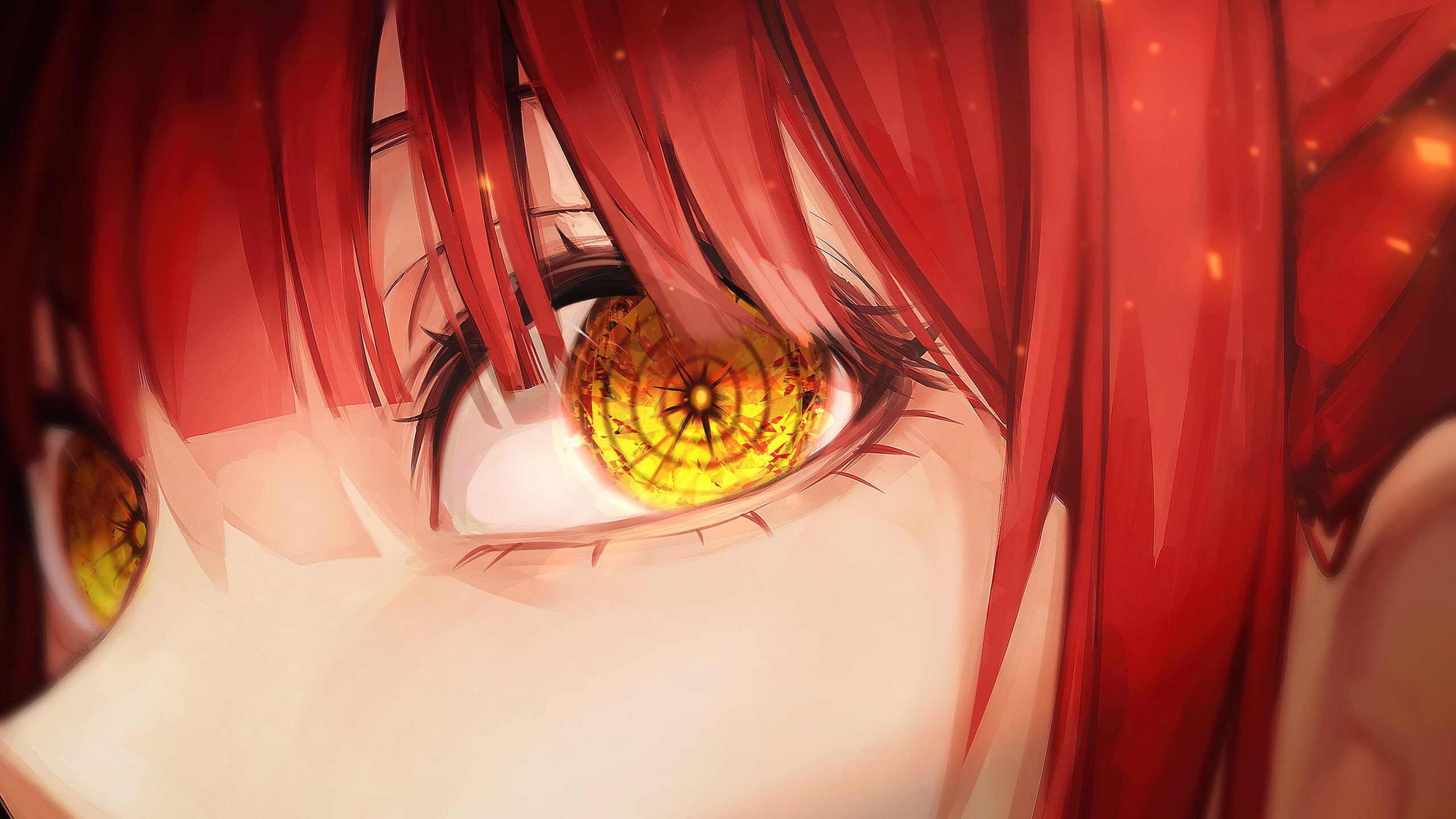 Chainsaw Man Makima Eyes 4K 591j Wallpaper PC Desktop