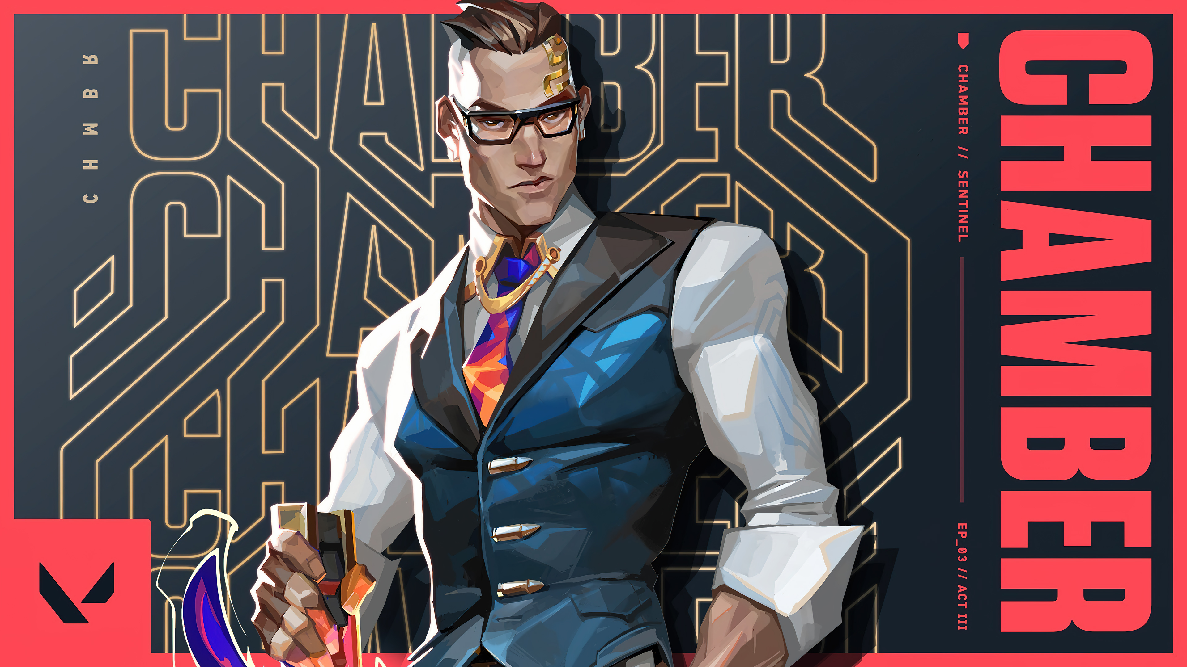 Chamber Valorant Game 4K 91e Wallpaper PC Desktop