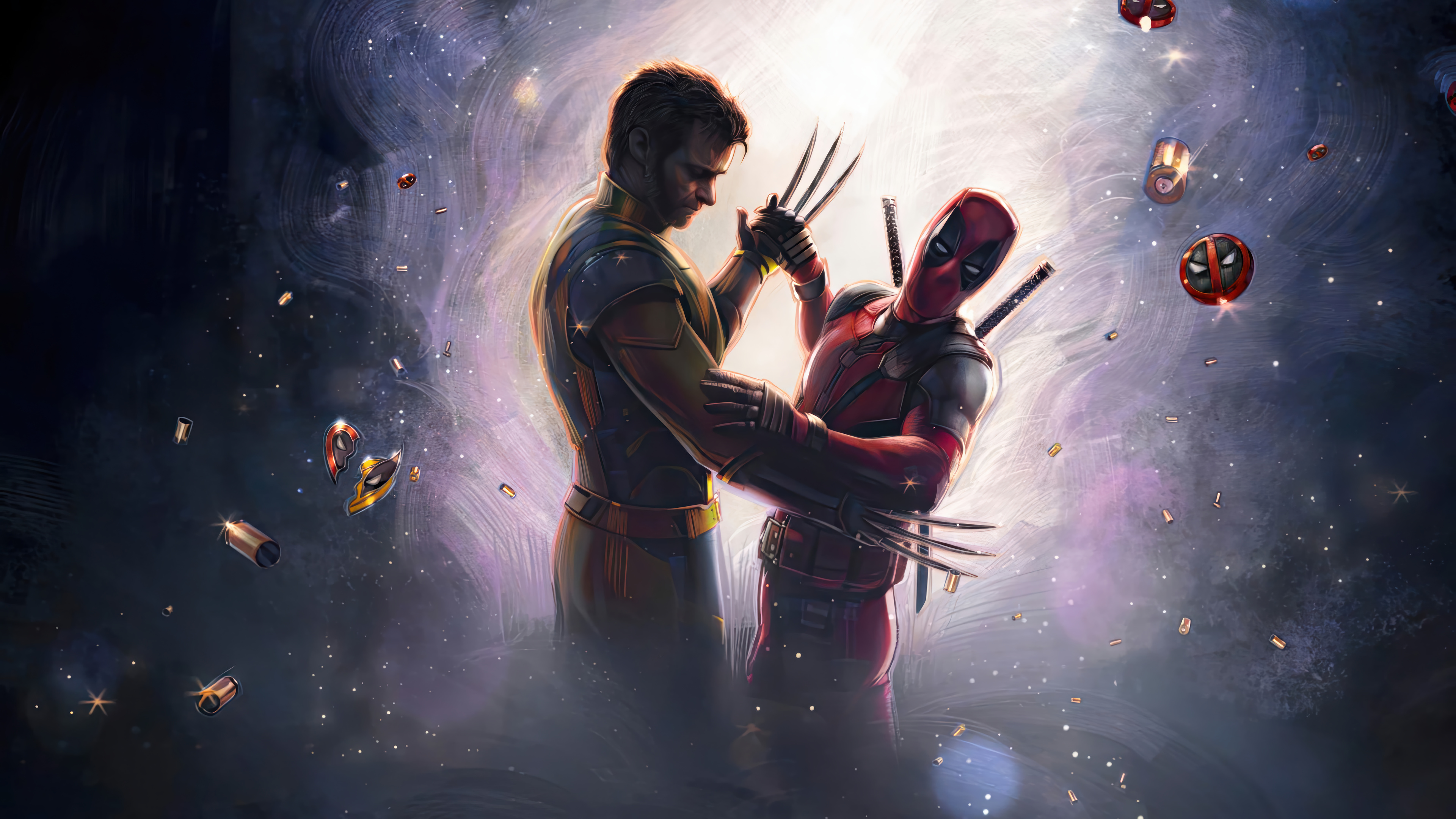 Deadpool Wolverine Dancing 4K 1173c Wallpaper PC Desktop