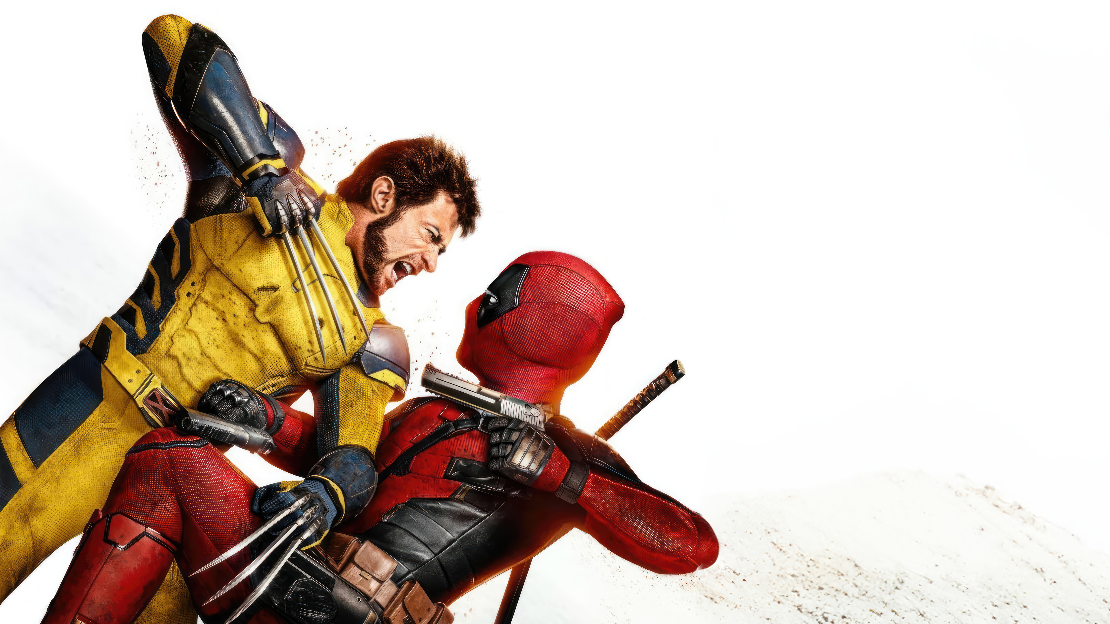 Deadpool Wolverine Movie 4K #1253c Wallpaper PC Desktop