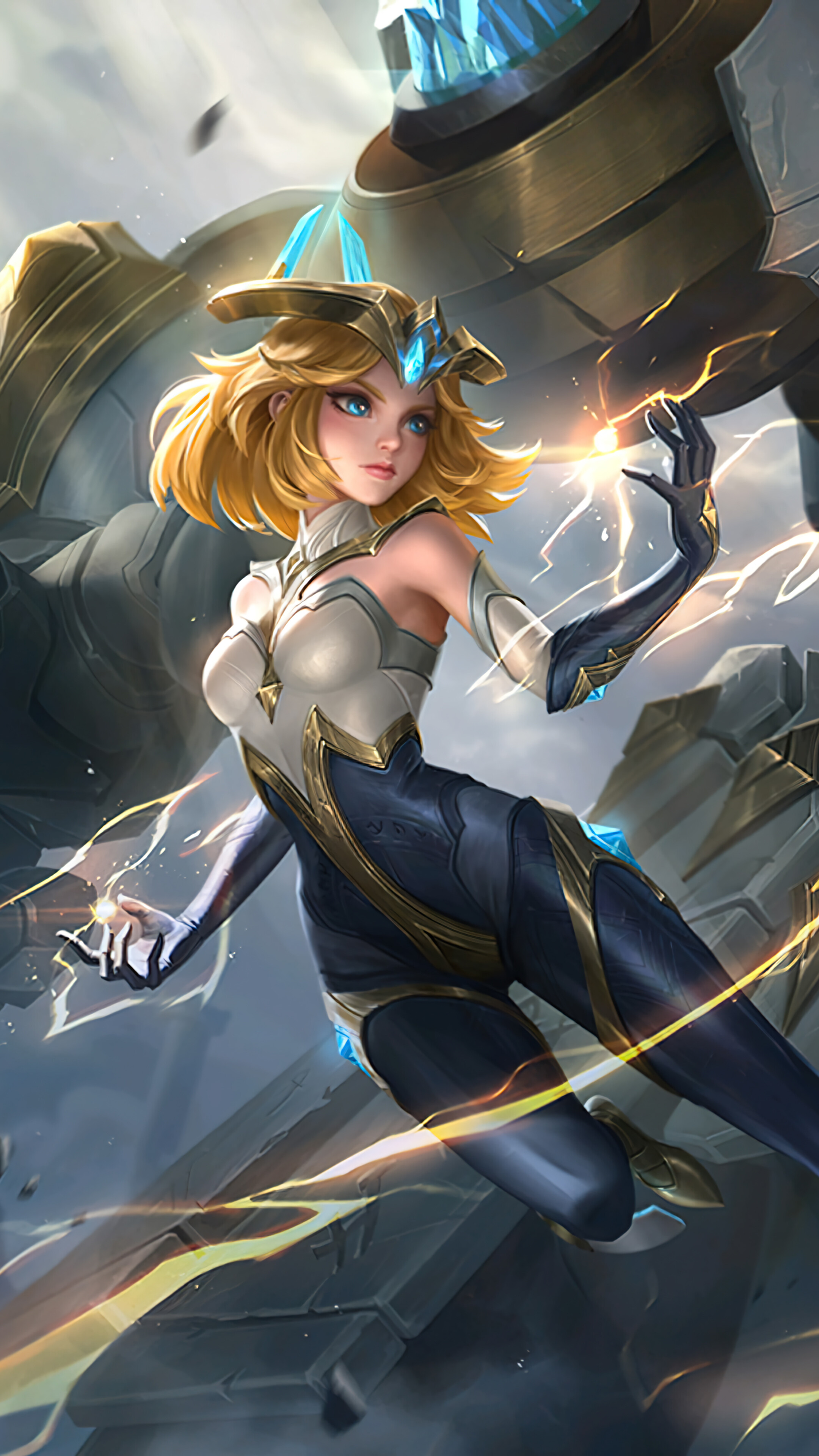 Edith Mobile Legends 4K 4440e Wallpaper iPhone Phone
