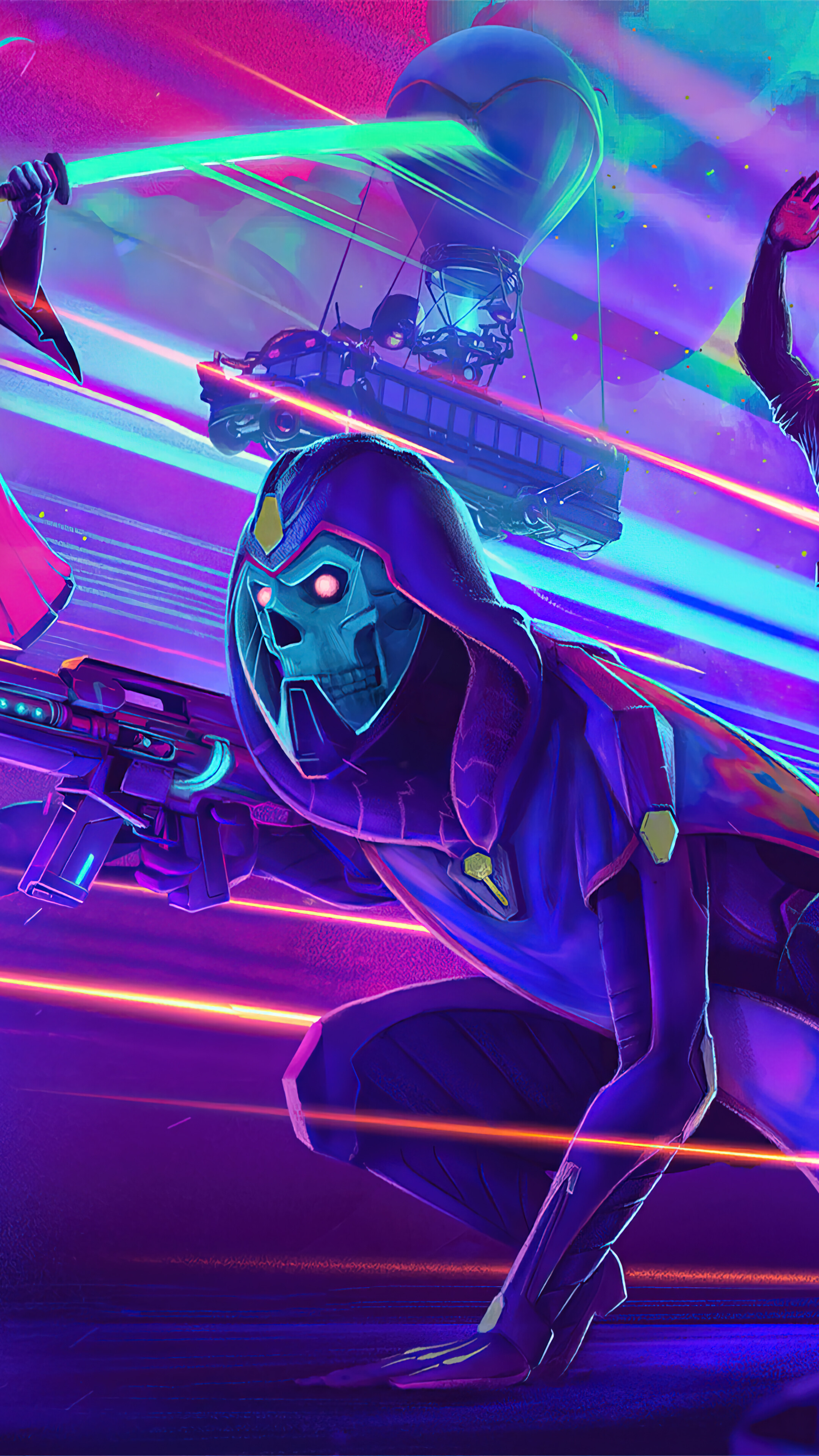 Fortnite Battle Royale 4K 290f Wallpaper iPhone Phone