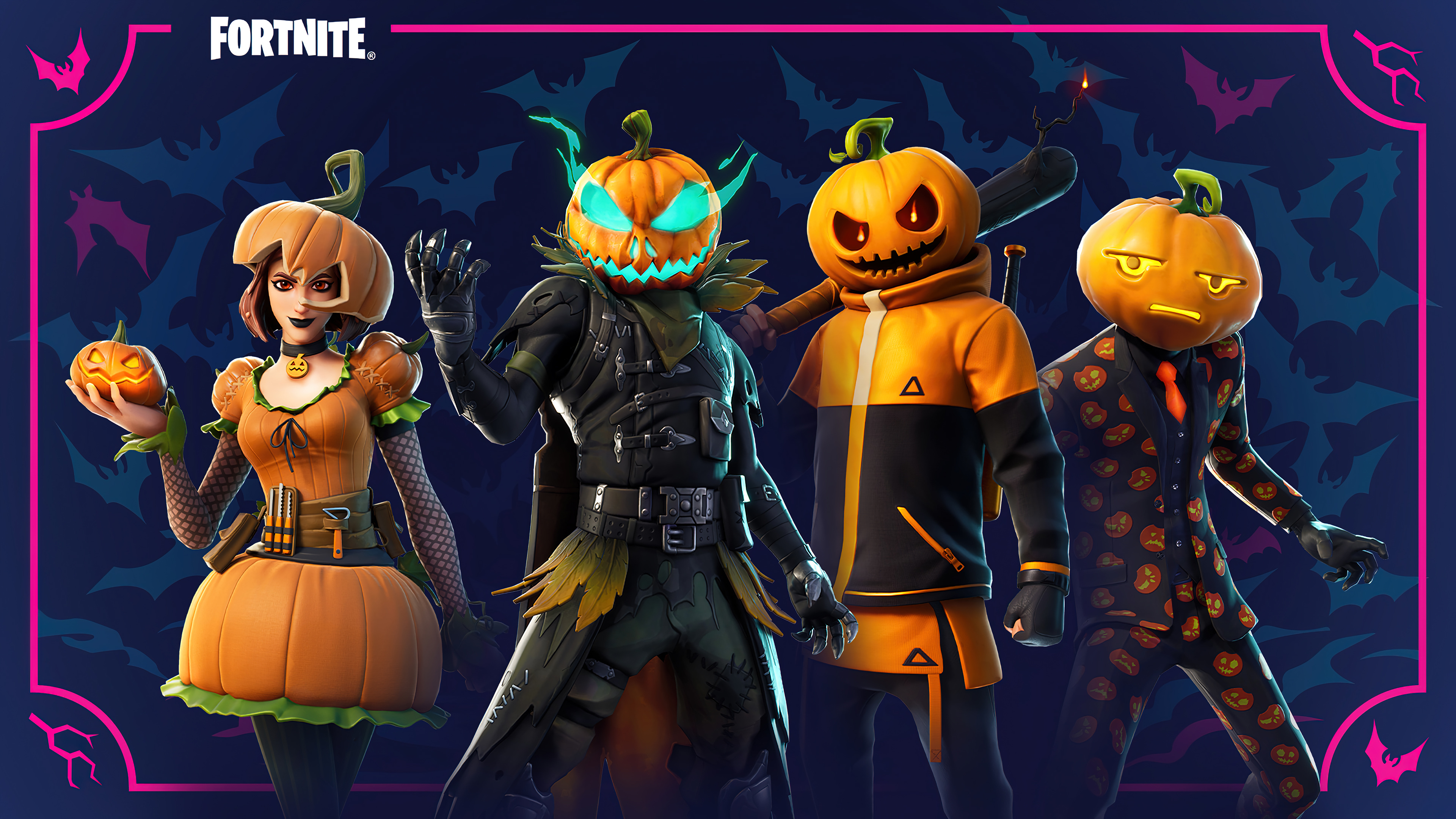Fortnite Halloween Skin 4K 301e Wallpaper PC Desktop