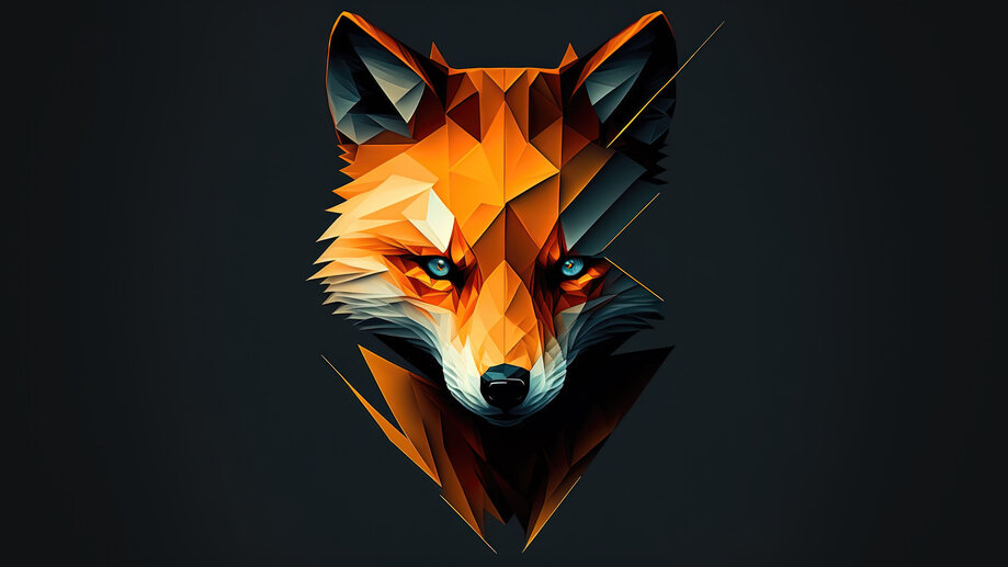 Fox Digital Art 4K 7760i Wallpaper PC Desktop