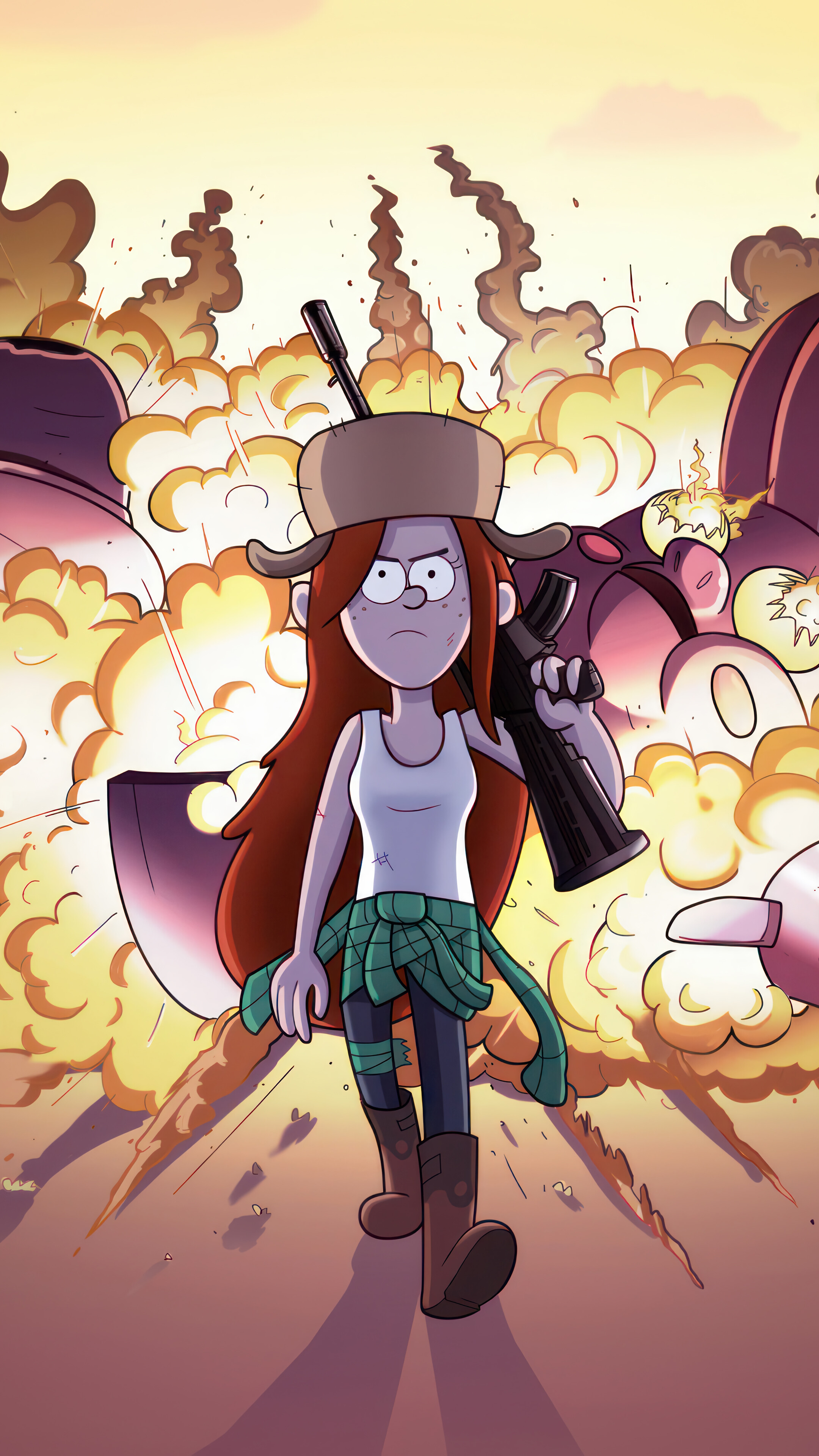 Gravity Falls Wendy Tapet