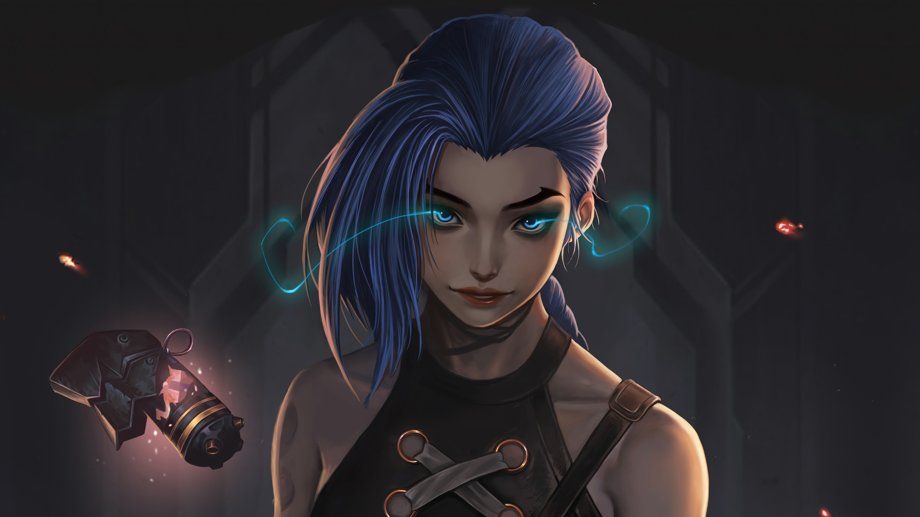Jinx Arcane 4K 111h Wallpaper PC Desktop