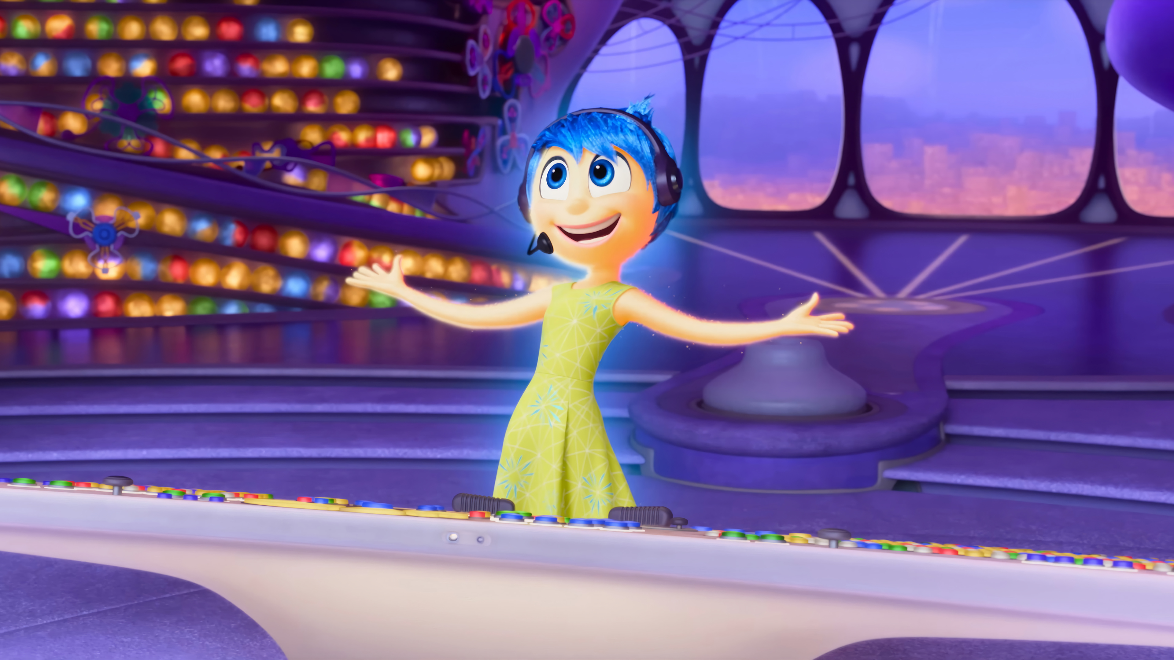 Joy Inside Out 2 Movie 4K #6621o Wallpaper PC Desktop