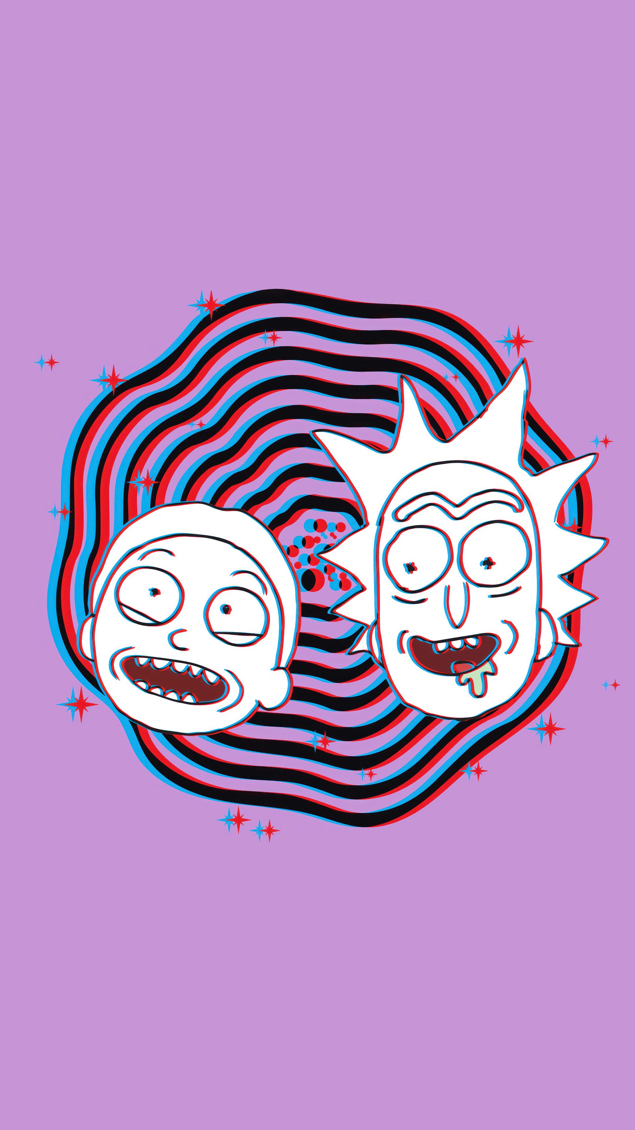 Rick and Morty 4K 3922a Wallpaper iPhone Phone