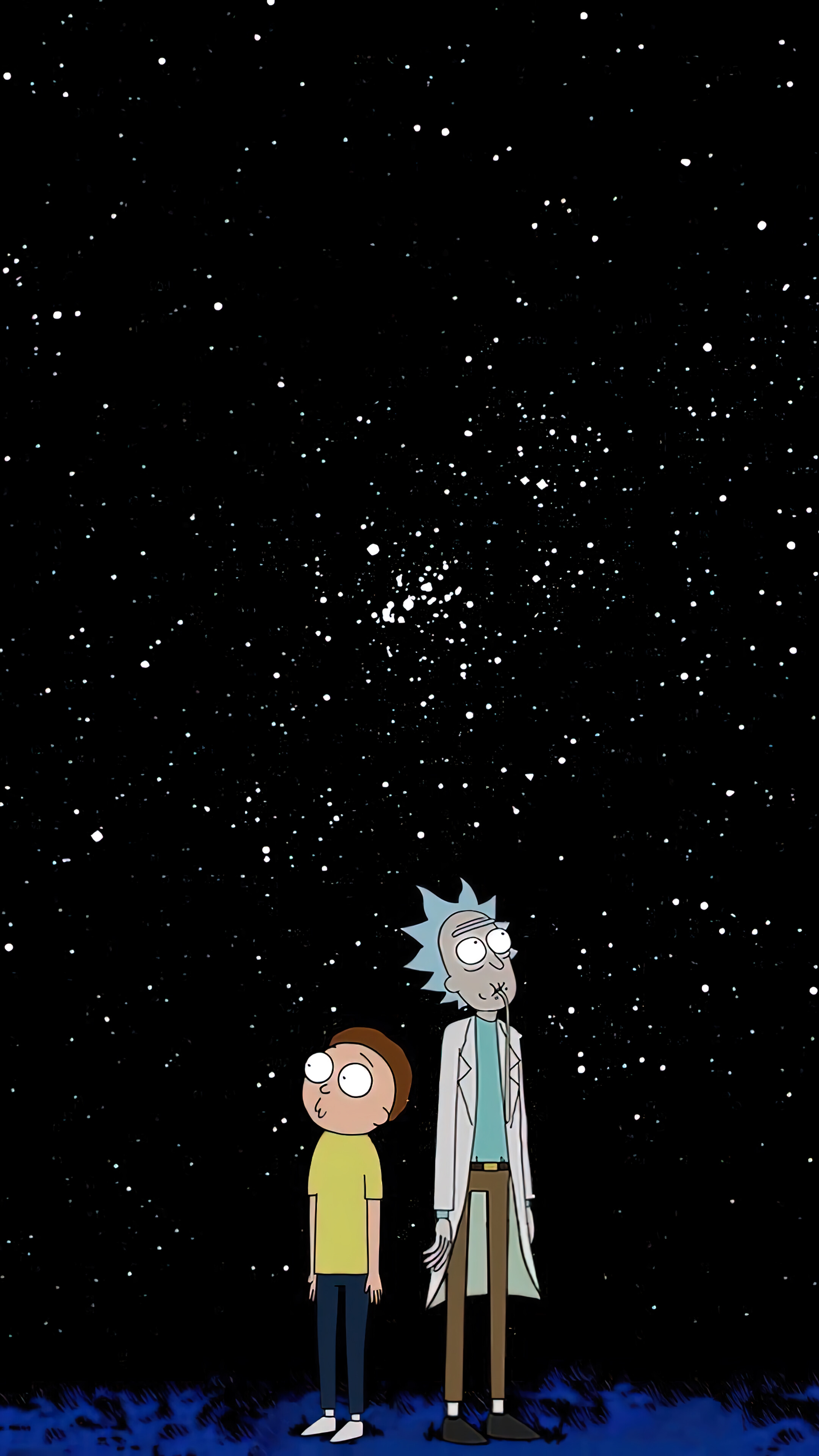 Rick and Morty 4K 9180e Wallpaper iPhone Phone