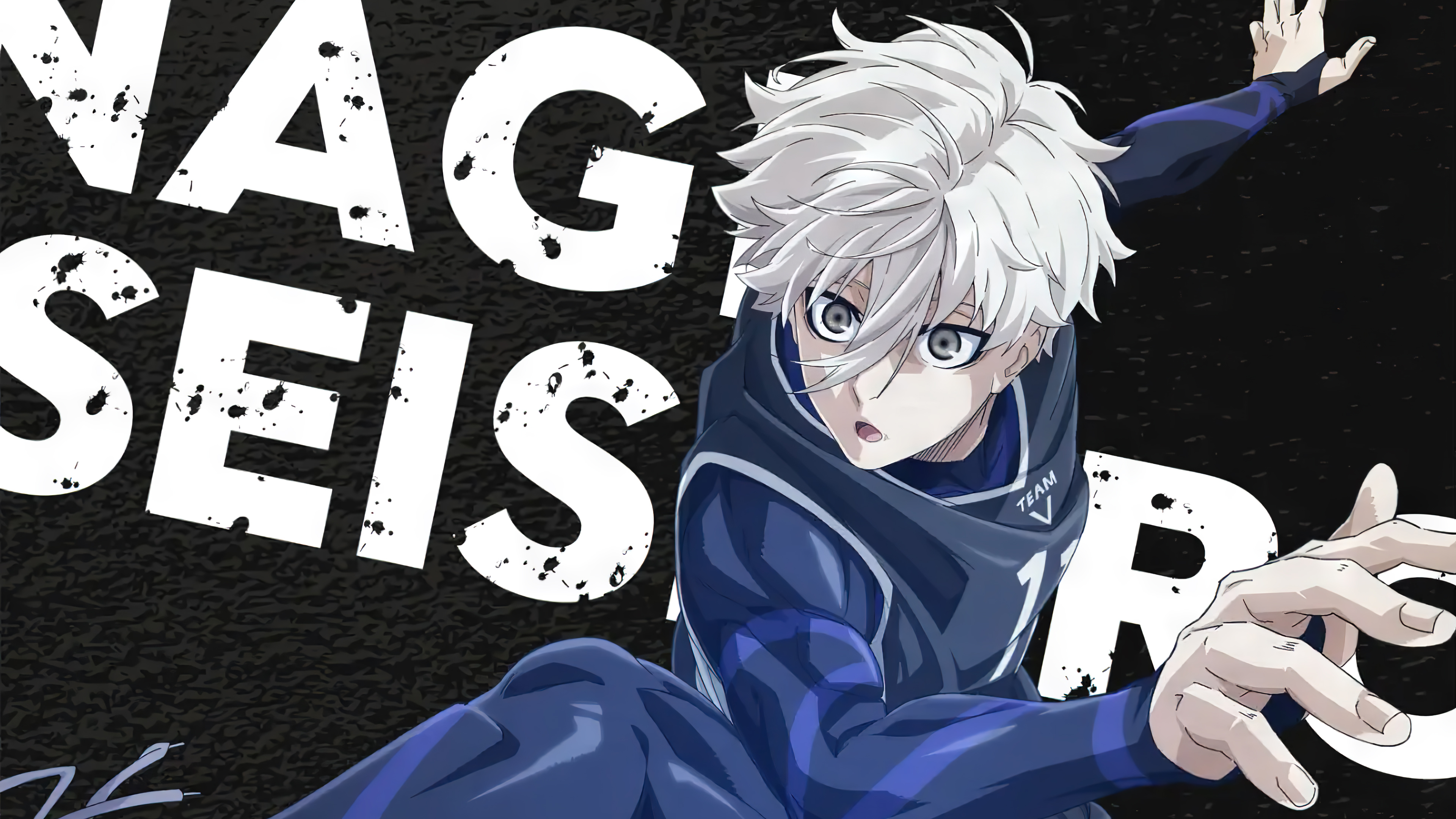 Seishiro Nagi Blue Lock 4K 9360h Wallpaper PC Desktop