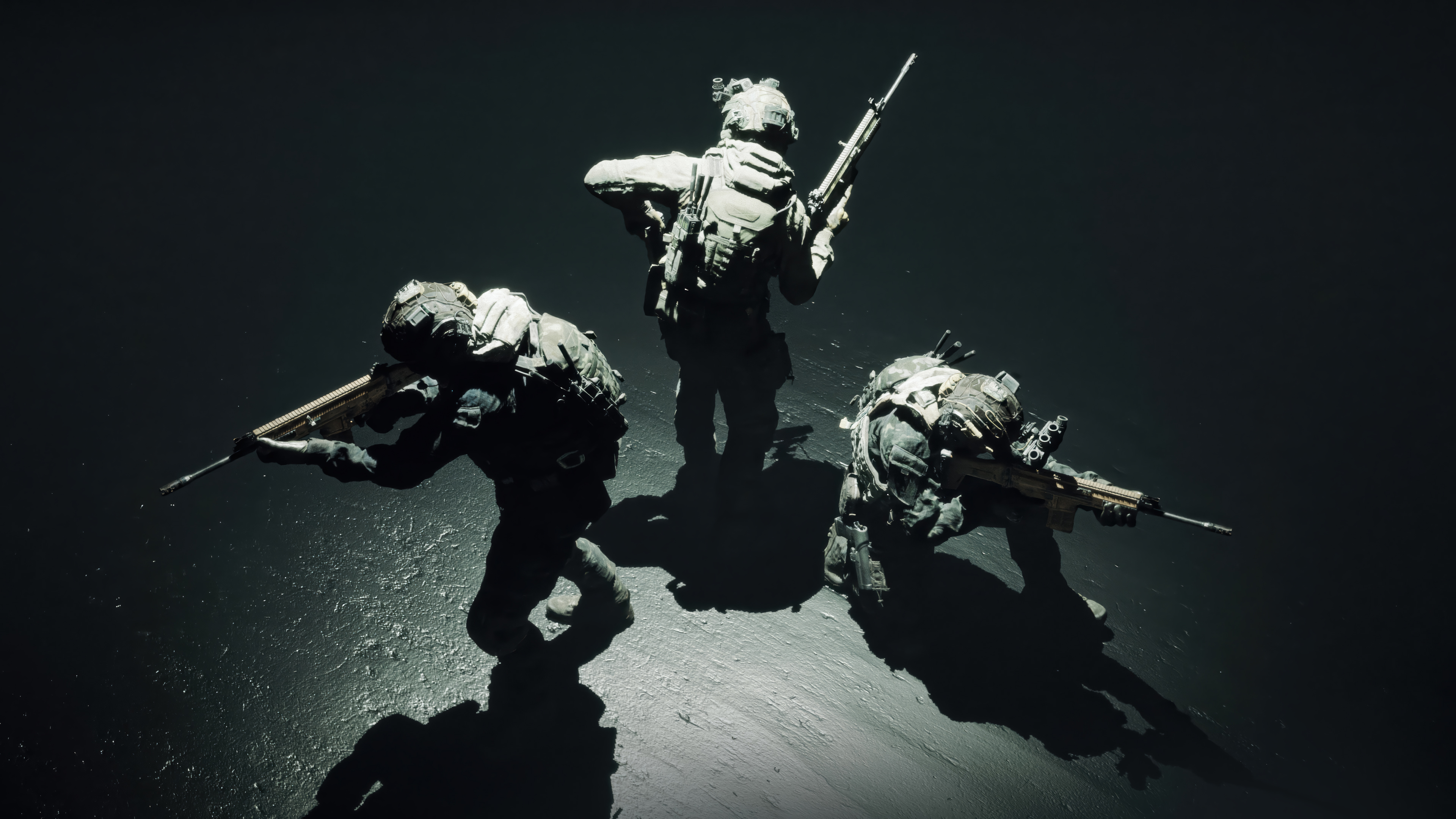 Soldiers Rifle 4k Wallpaper 805l Wallpaper 4k Pc