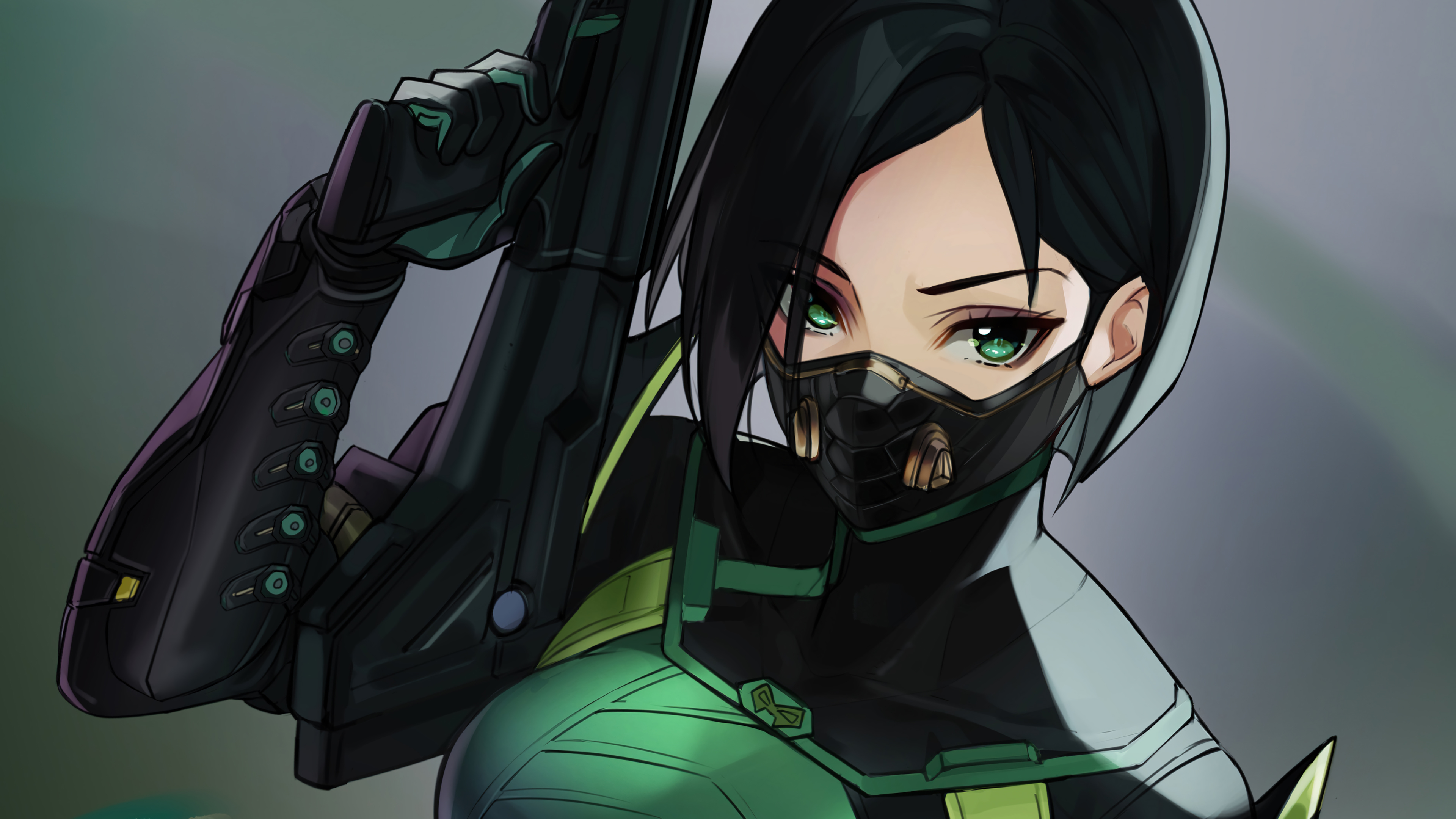 Viper Valorant Game Art 4K #2521i Wallpaper PC Desktop