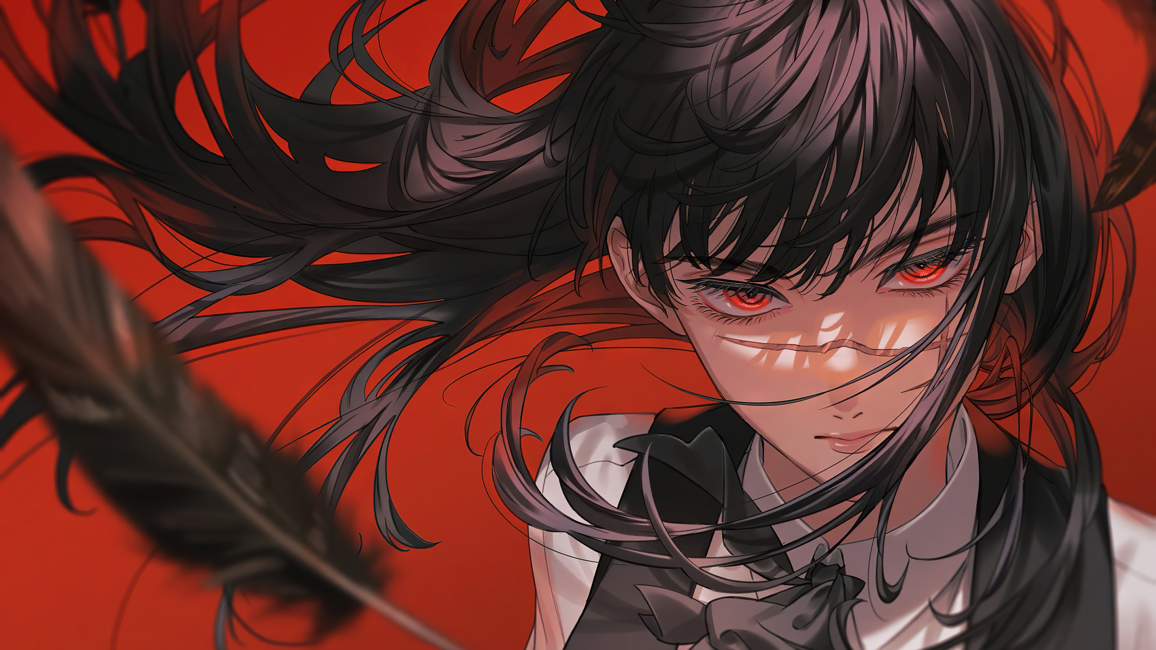 War Devil Chainsaw Man 4K 1021j Wallpaper PC Desktop