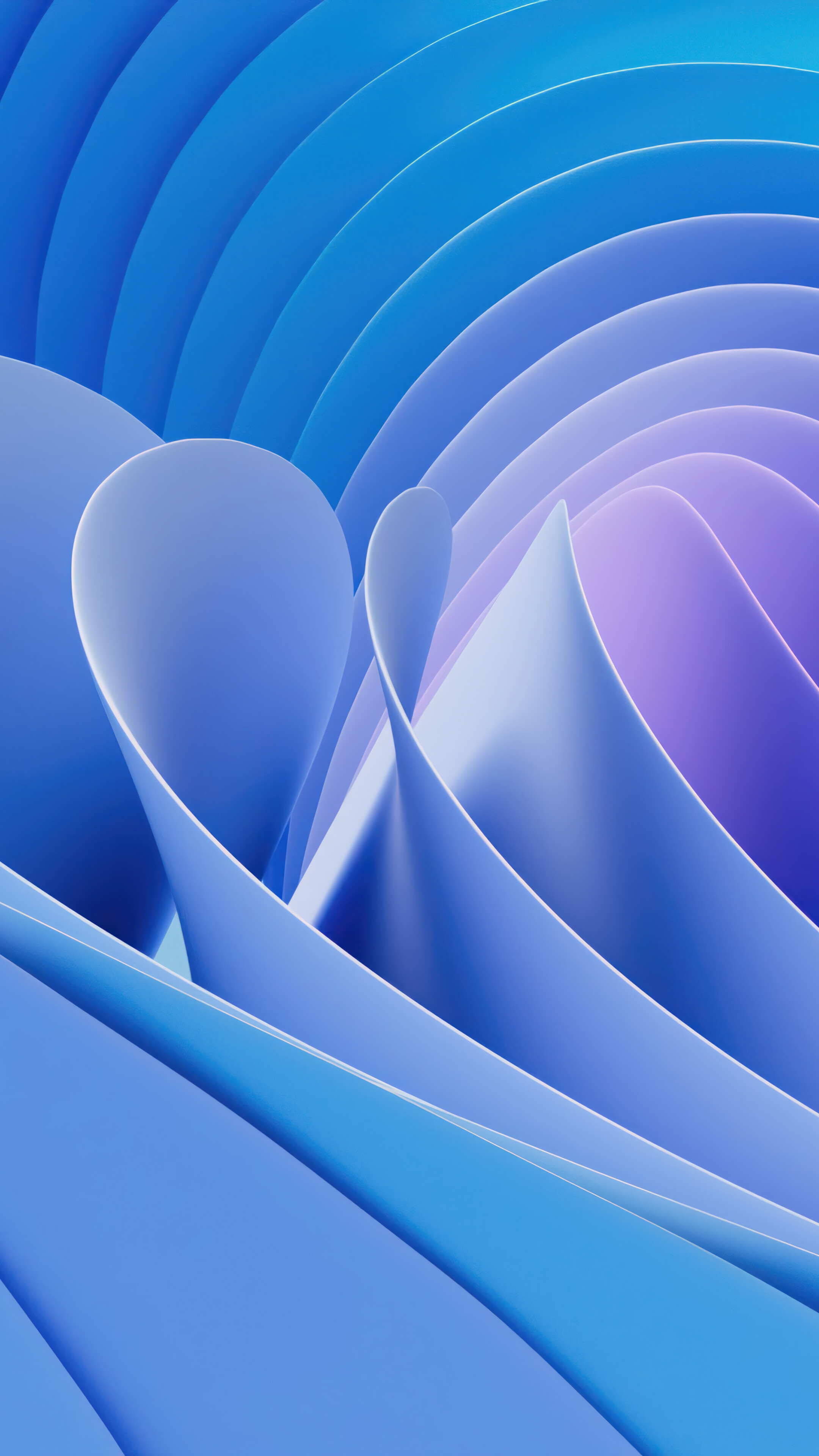 Windows 11 Blue Abstract 4K 5560i Wallpaper PC Desktop