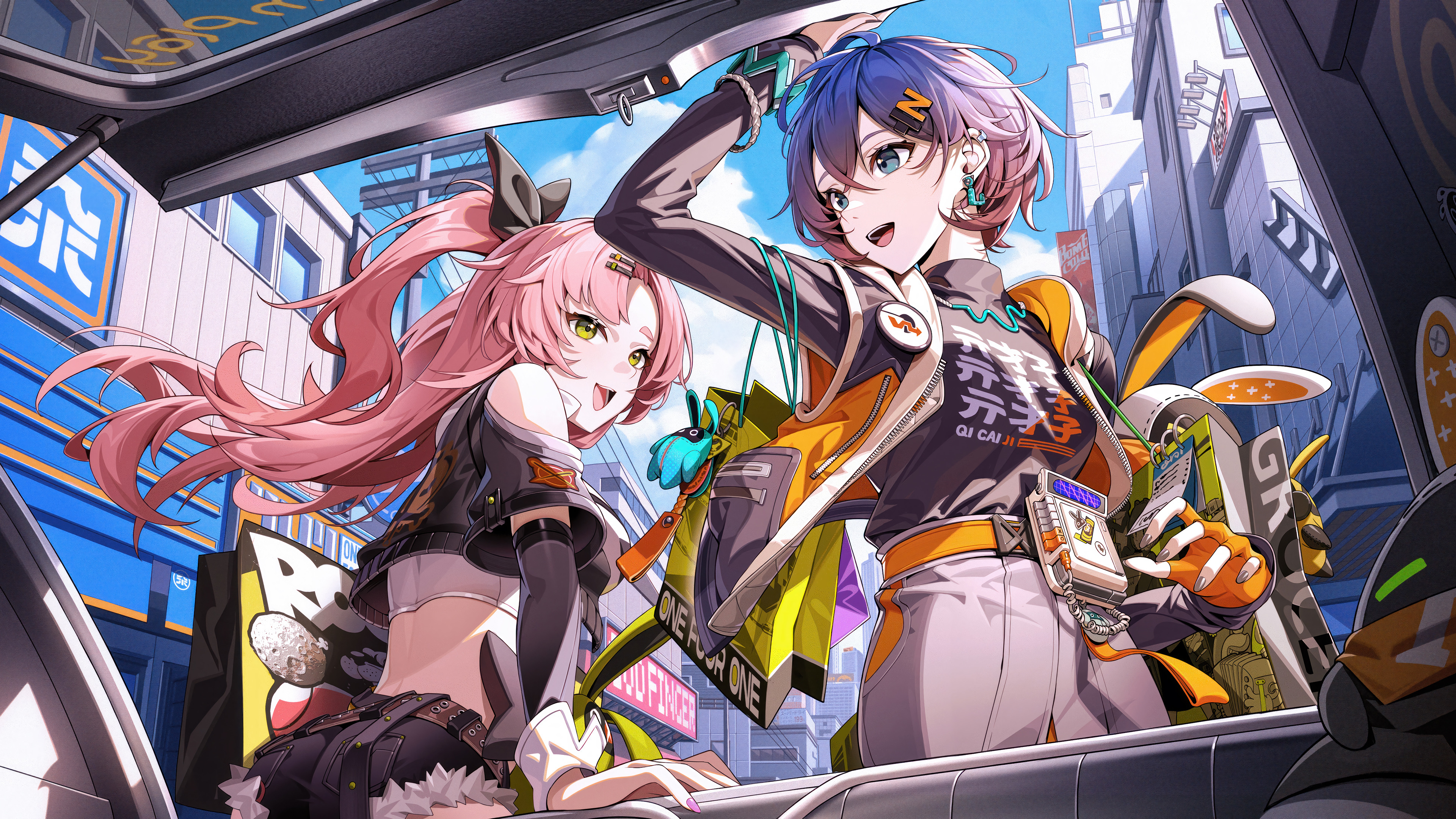 Zenless Zone Zero Nicole Belle 4K #2930k Wallpaper iPhone Phone