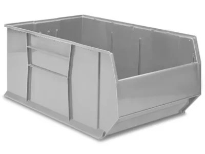 Jumbo Rack Bin 42 x 24 x 17 1/2", Gray H10000GR Uline