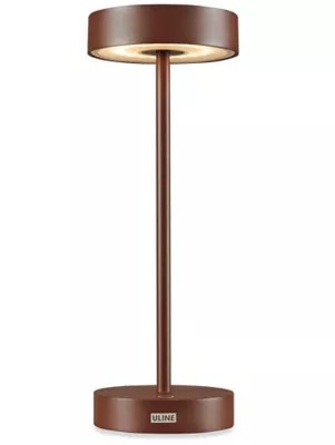 Tabletop Lamp Rust H10343RUST Uline