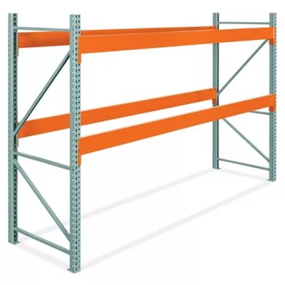 TwoShelf HeavyDuty Pallet Rack Starter Unit 144 x 42 x 96" H10506