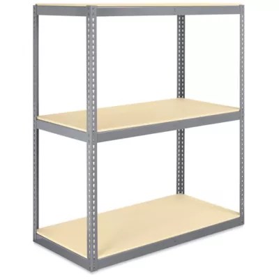 Wide Span Storage Rack Particle Board, 60 x 30 x 72" H10568 Uline