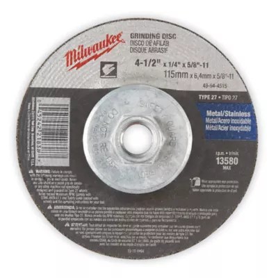 Milwaukee® Grinding Wheel H10665 Uline