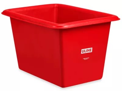 Replacement Tub for Poly Tub Cart Red H10681R Uline