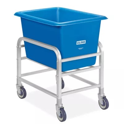 Poly Tub Cart Blue H10682BLU Uline