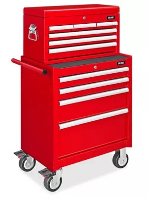 Uline Tool Combo Unit 10 Drawer, Red H10801R Uline