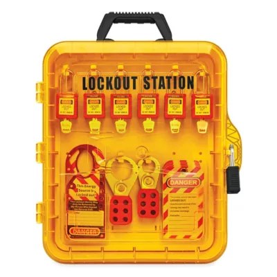 Uline Portable Lockout/Tagout Station 12Lock H11037 Uline