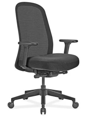 Uline Modern Mesh Chair Black H11053BL Uline