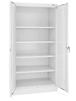 Industrial Storage 36 x 18 x 72", Assembled, White H1105AW