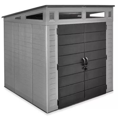 Suncast® Modernist® XL Storage Shed - 87 x 88 x 90" H-11339 - Uline